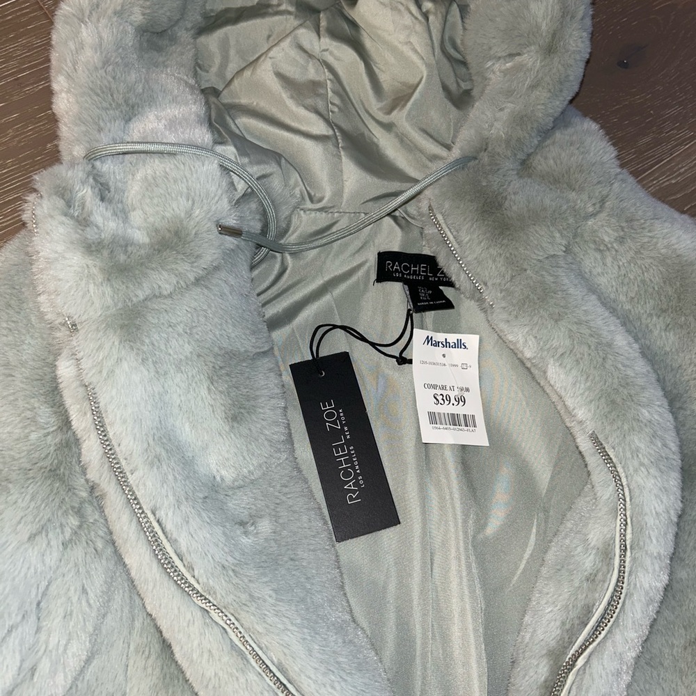 Fur bomber jacket - Picture 2 of 4